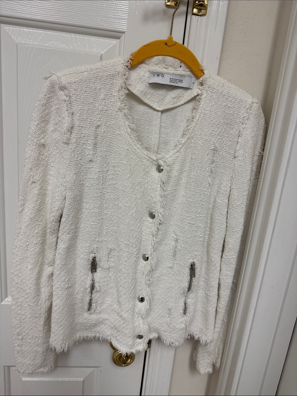 I R O  tweed jacket